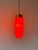 Rare and elegant murano glass pendant lamp, produced by the historic vetreria vistosi of venice in the 1960s. a refined...