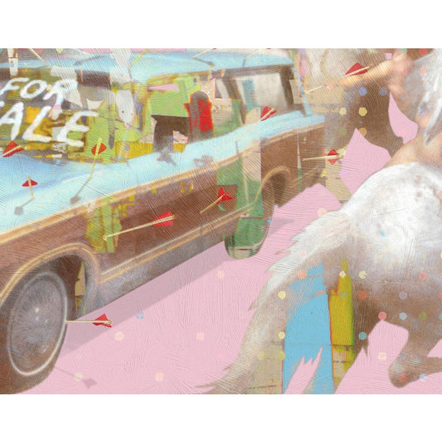 Station Wagon by Steve Moors 42" × 23.75" Ready to Hang For Sale - Image 4 of 10
