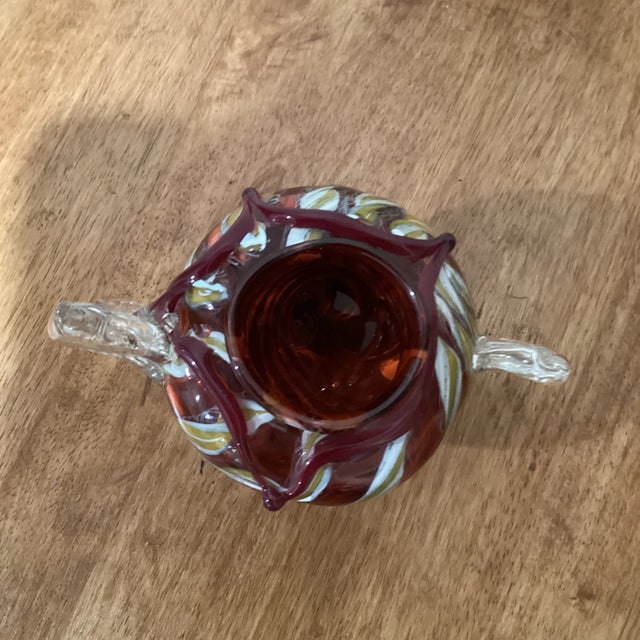 Antique Stevens & Williams Stourbridge Art Glass Blown Vase Circa 1880 For Sale - Image 9 of 13