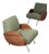 Type 360 Lounge Chairs attributed to Janusz Różański, 1960s, Set of 2 For Sale