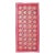 Unusually Large Silk Embroidery Suzani With Soft Red & Beautiful Vivid Colors For Sale
