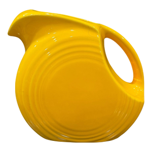 1940 Fiesta Yellow Disc Juice Pitcher