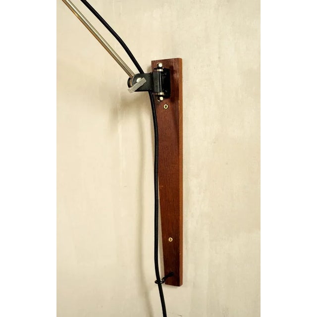 Swedish Counterweight Wall Lamp, 1960s For Sale - Image 4 of 8