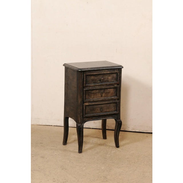 19th Century French Marble Top End Chest For Sale - Image 11 of 11