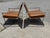 1980s Sleek Modern Lounge Chairs For Sale - Image 4 of 11