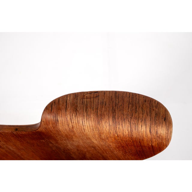 Mid-Century Modern Model 107 Armchair in Oak and Teak attributed to Hans Olsen, Denmark, 1960s For Sale - Image 14 of 15