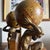 20th Century MCM Brass Hercules and Globe Bookends For Sale - Image 4 of 12