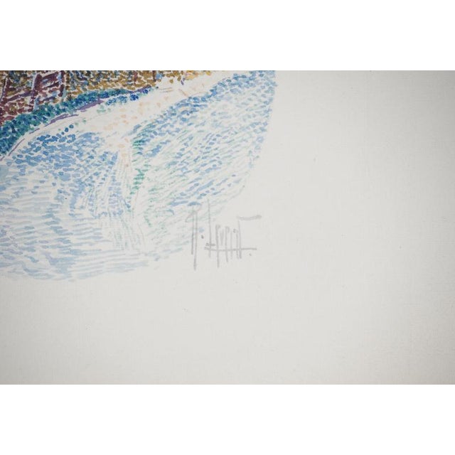 René Leverd, Switzerland, Chalet in Langnau, Watercolor For Sale - Image 10 of 11