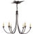 Traditional Eric Cohler for Visual Comfort Signature Venetian Medium Chandelier in Bronze For Sale - Image 3 of 4