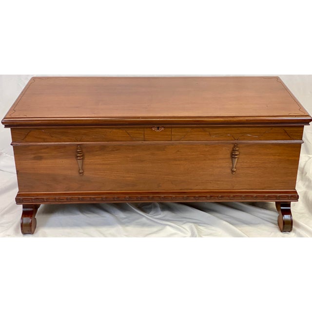 Early 20th Century Lane Altavista Cedar Lined Trunk Blanket Chest