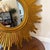 Vintage Gilded Gold Sunburst Wall Mirror For Sale In Atlanta - Image 6 of 9