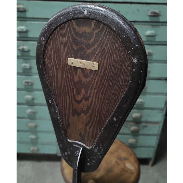 Industrial Tram Drivers' Chair, Early 20th Century For Sale - Image 4 of 8