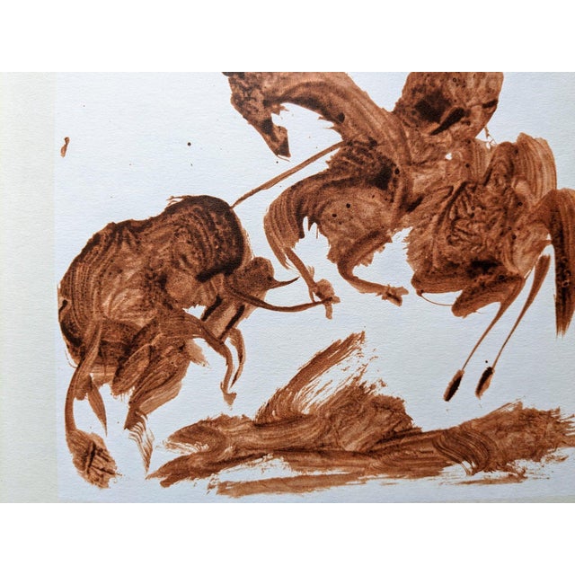 Modern Pablo Picasso, Bull Fighter, Original Lithograph, 1961 For Sale - Image 3 of 5