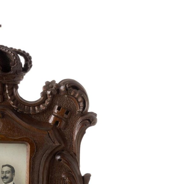 Portuguese Wooden Frame, 19th Century For Sale - Image 4 of 6