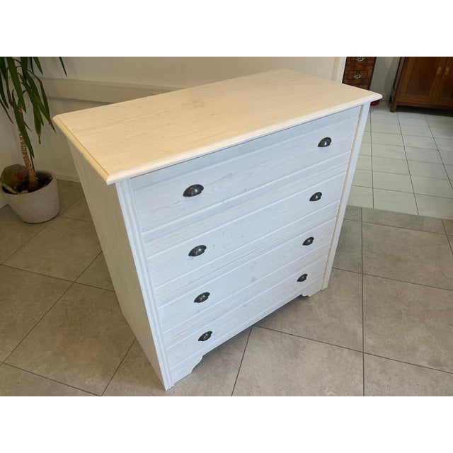 Farm Chest of Drawers in Spruce For Sale - Image 3 of 15