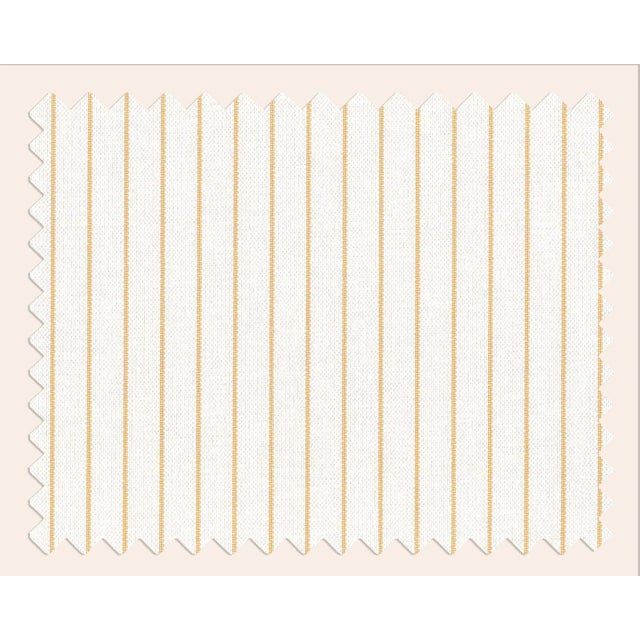 Panarea Armchair in Gelato with Orange and Cream Striped Upholstery by Ceraudo, 2010s For Sale - Image 4 of 8