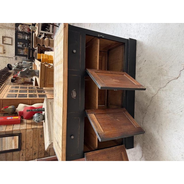 Early 20th Century Double-Sided Cabinet For Sale - Image 6 of 11