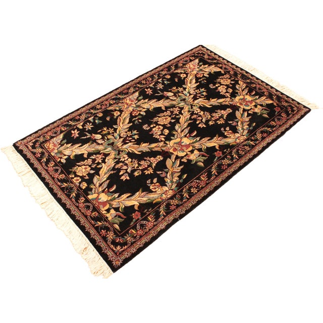 Designed with mesmerizing intricacy and gorgeous color palette, this hand-knotted masterpiece demonstrates the beauty and...