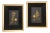 Signed and Framed Mid-Century Asian Miniature Paintings - a Pair For Sale