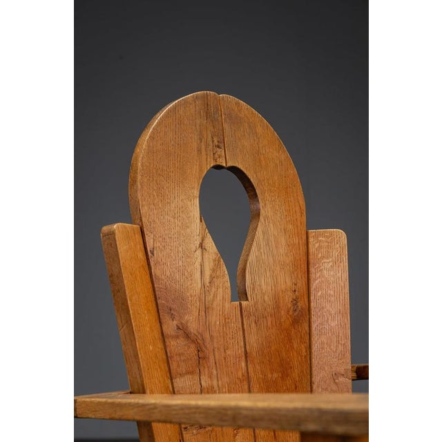 Sculptural Dining Chairs, 1960s, Set of 10 For Sale - Image 4 of 18