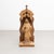 Large Traditional Figure of a Virgin in Wood Niche, 1950 For Sale - Image 12 of 14