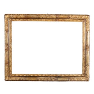 18th Century Carved Wooden Frame For Sale