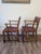 Set of Six (6) Attributed to A. Brandt Ranch Oak Leather Strap Dining Chairs For Sale - Image 11 of 13