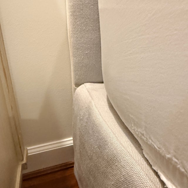King Size Rogers & Goffigon Fully Upholstered Bed For Sale In Washington DC - Image 6 of 15