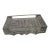 Att. To Vladislav Urban Mid 20th Century Clear Glass Rectangle Ashtray Czech Retro For Sale