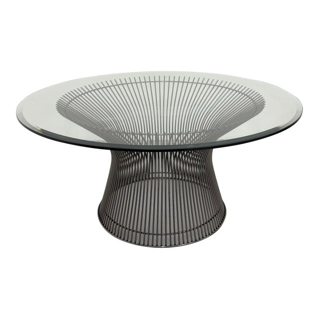 Vintage Coffee Table After Warren Platner for Knoll For Sale