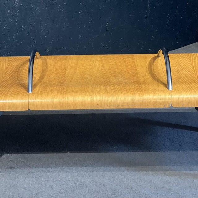 Wood Heathrow T1 Bamboo Bench For Sale - Image 7 of 10