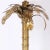 Mid-Century Modern Mid Century Brass Palm Tree Table Lamp For Sale - Image 3 of 5
