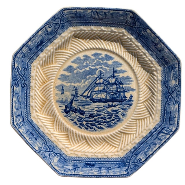 Mid 19th Century Mason's Ironstone American Marine Dinner Plates- Set of 11 For Sale - Image 10 of 14