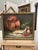 French Antique Vintage French Fish Still Life Oil Painting For Sale - Image 3 of 3