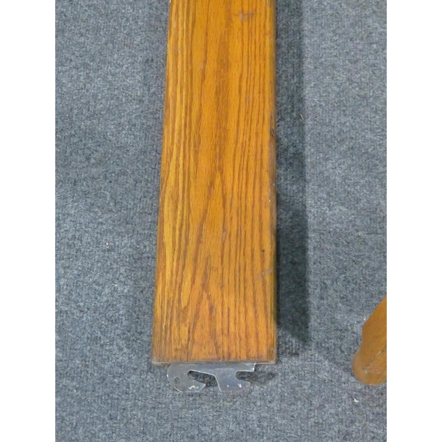 Raymond Loewy Mid 20th Century Light Walnut Bed Frame by Raymond Loewy For Sale - Image 4 of 6