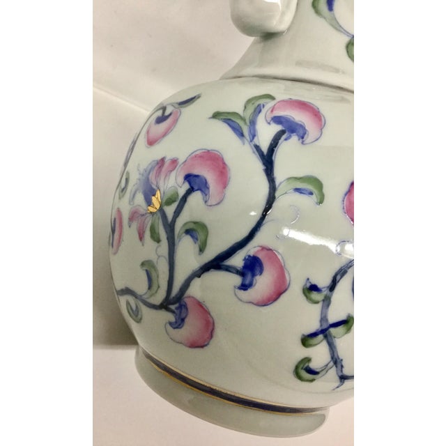 Vintage Chinese Porcelain Vase For Sale - Image 11 of 13