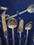 Gold Vintage Tony’s Gems Stainless Steel 134 Pieces 12 Person Flatware Set For Sale - Image 8 of 12
