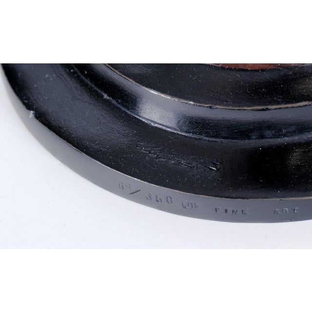 1984 Erté (Erte) "Flames of Love" Lovely Limited Edition 68/350 Bronze Sculpture For Sale - Image 12 of 15