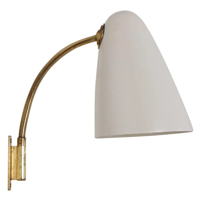 Wall Lamps attributed to Lisa Johansson-Papé for Orno, 1950s, Set of 2 For Sale - Image 9 of 9