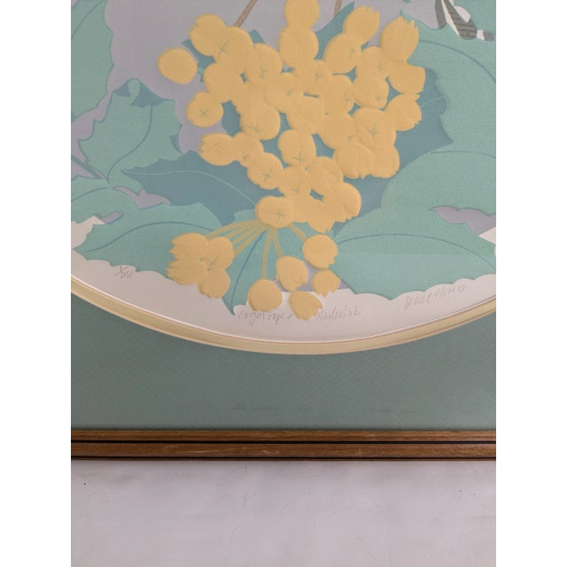 Abstract Denise Harris Hand Embellished Signed and Framed Lithograph For Sale - Image 3 of 9