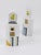 Postmodern Vintage Skyscraper Salt and Pepper Shakers by Heide Warlamis, 1990, Set of 2 For Sale - Image 3 of 18