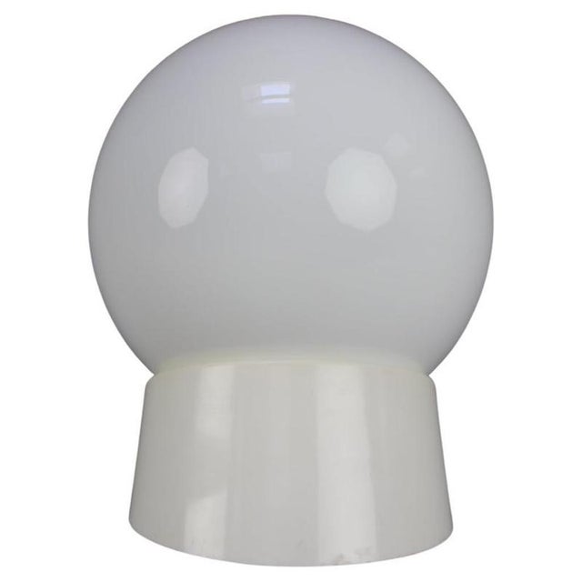 Glass Mid-Century Wall Light, Former Czechoslovakia, 1960s For Sale - Image 7 of 7