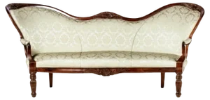 19th Century French Sofa in Oilwood