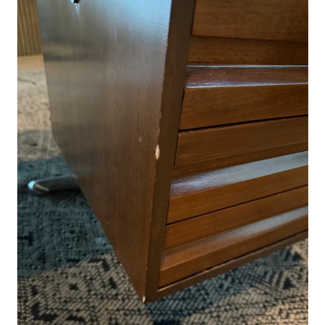 Wood Boomerang Desk by Osvaldo Borsani For Sale - Image 7 of 8