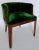 Vintage Art Deco Corbeille Seat in Thuja and Black Lacquered Details, 1932 For Sale - Image 6 of 6