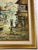 Gold Vintage A. D. Muklas Original Indonesian Street Oil Painting For Sale - Image 8 of 12