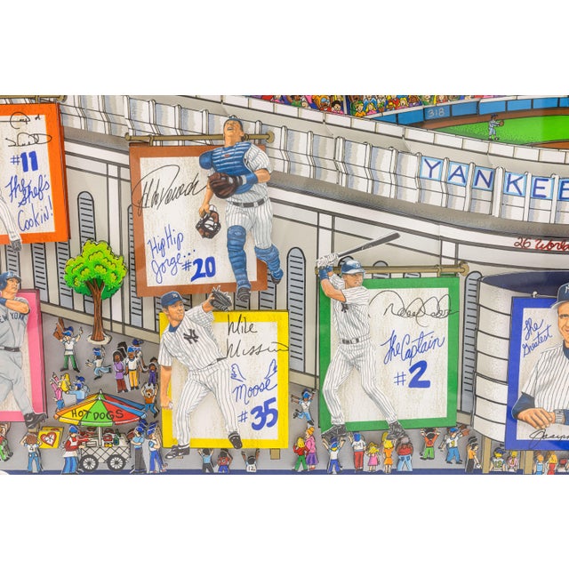 Charles Fazzino in a Yankee State of Mind 2005 Signed Three-Dimensional Litho For Sale In Detroit - Image 6 of 7