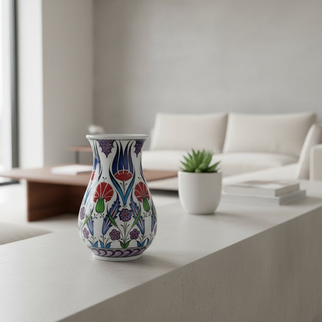 The Handmade Armudi Vase: A Garden of Nobility Elevate your interior with the Handmade “Armudi” Ceramic Vase, a piece that...