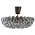 Nickel-Plated Chandelier from Bakalowits & Söhne, 1950s For Sale - Image 9 of 9