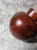 Brown 1990s Hand-Carved Wood Pear Stash Box For Sale - Image 8 of 13